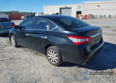 2015 Nissan Sentra S from USA, damaged, VIN 3N1AB7AP9FY346696